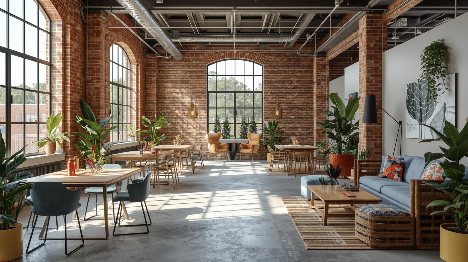 The CO.CREATION Space, workspace interior